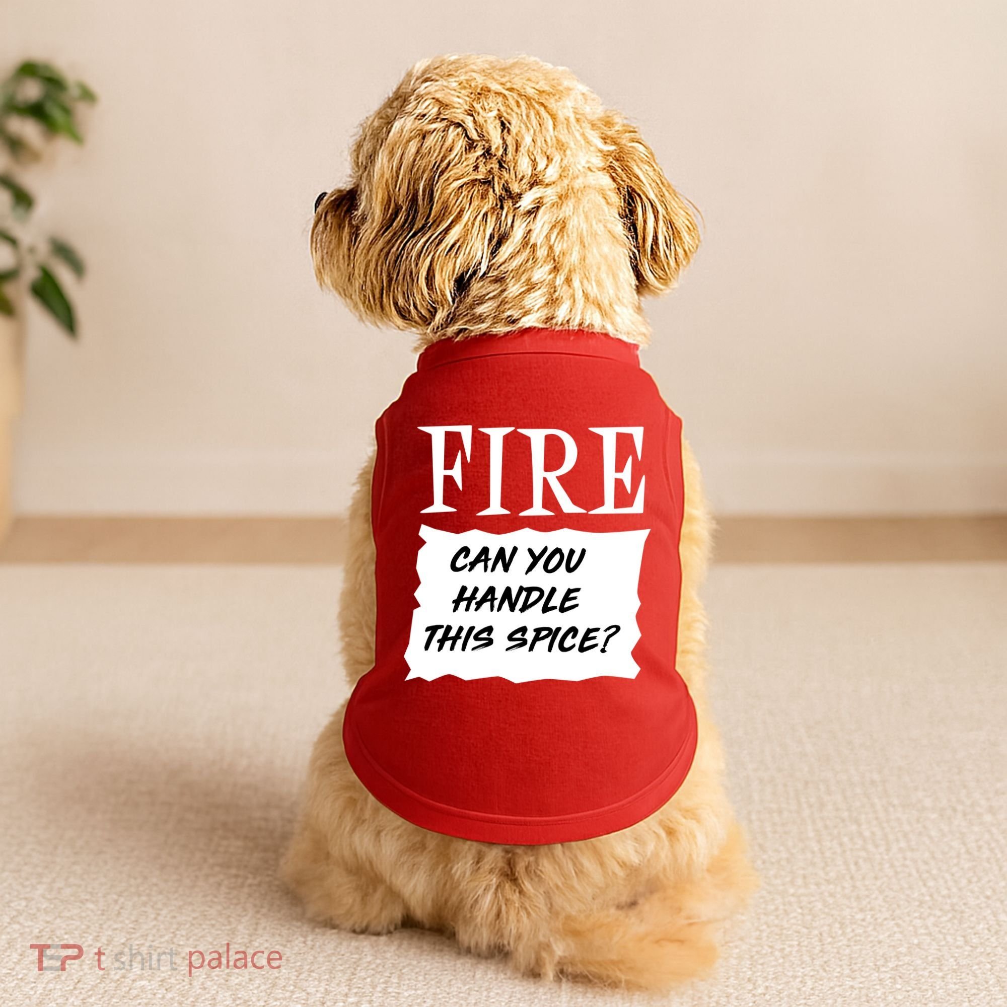 Fire Can You Handle This Spice Doggie Tank