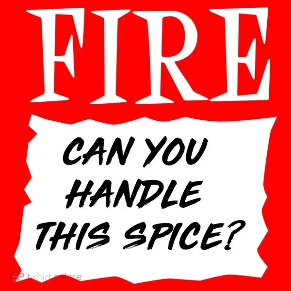 Fire Can you Handle This Spice? Doggie Tank