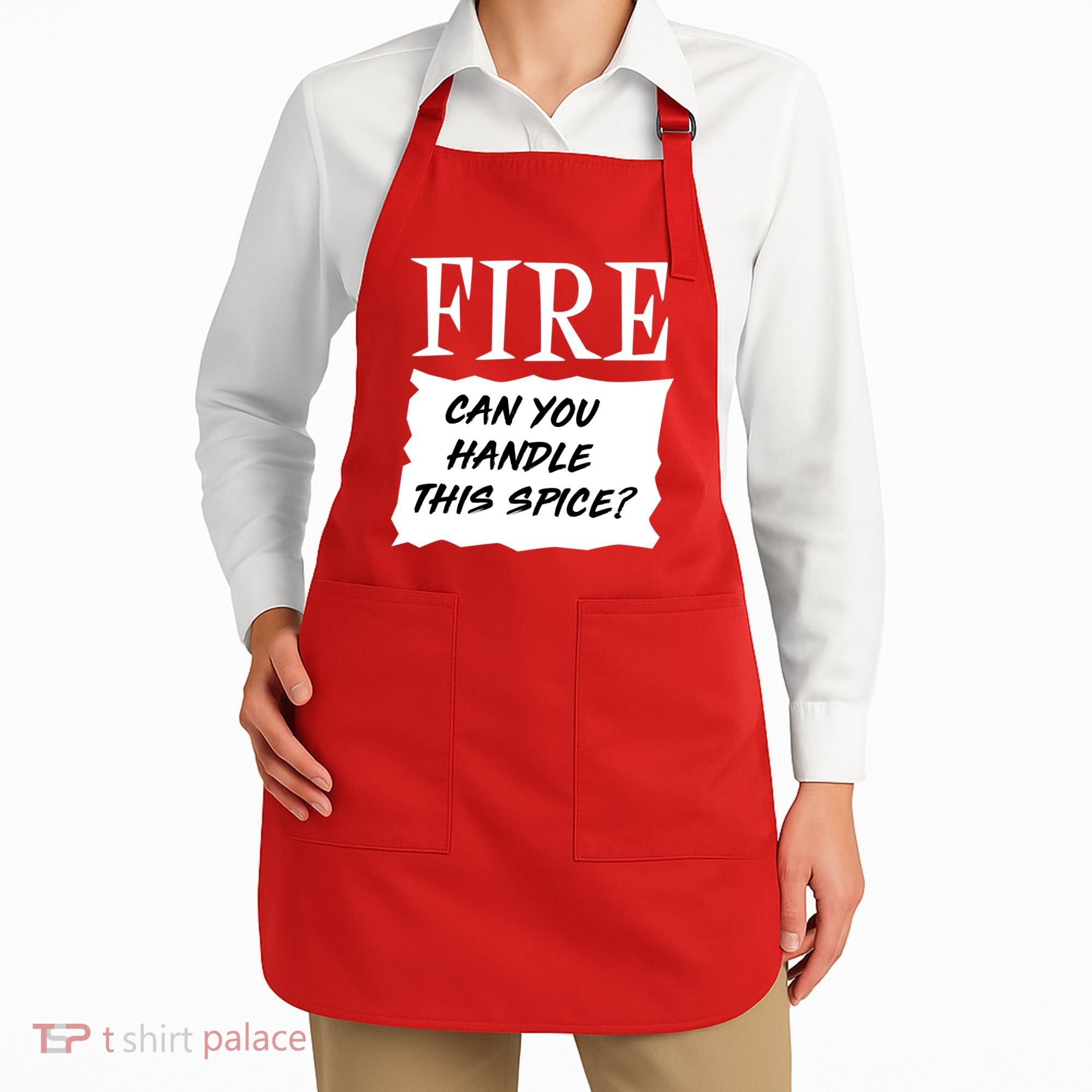 Fire Can You Handle This Spice Apron