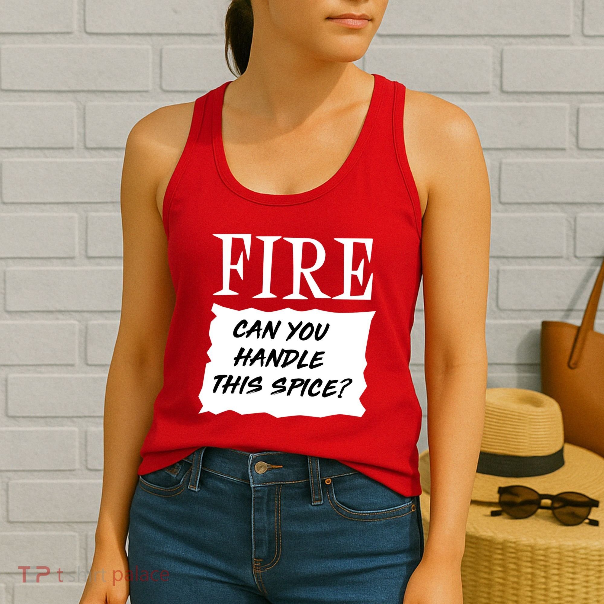 Fire Can you Handle This Spice? Women's Tank Top