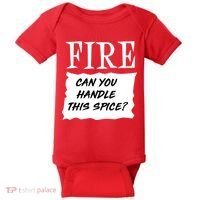 Fire Can you Handle This Spice? Baby Bodysuit thumb 0