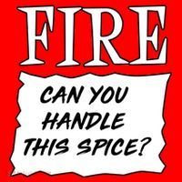 Fire Can you Handle This Spice? Santa Hat thumb 1
