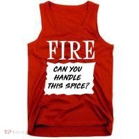 Fire Can you Handle This Spice? Tank Top thumb 0