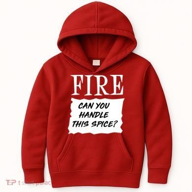 Fire Can you Handle This Spice? Kids Hoodie