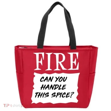 Fire Can you Handle This Spice? Tote Bag