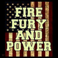 Fire Fury Power USA Flag Trump Quote Coffee Mug thumb 5