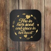 Fire In her Soul Coaster thumb 0