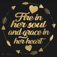 Fire In her Soul Kids Hoodie thumb 5
