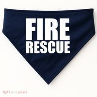 Fire Rescue USA-Made Doggie Bandana thumb 0