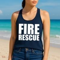 Fire Rescue Women's Tank Top thumb 2