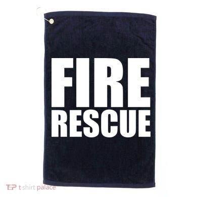 Fire Rescue Golf Towel