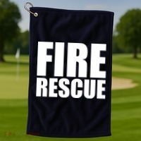 Fire Rescue Golf Towel thumb 1