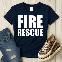 Fire Rescue Women's T-Shirt thumb 3