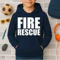Fire Rescue Kids Hoodie thumb 2