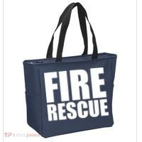 Fire Rescue Tote Bag thumb 2