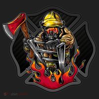 Firefighter Women's Sweatshirt thumb 2