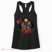 Firefighter Women's Tank Top thumb 0