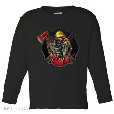 Firefighter Toddler Long Sleeve