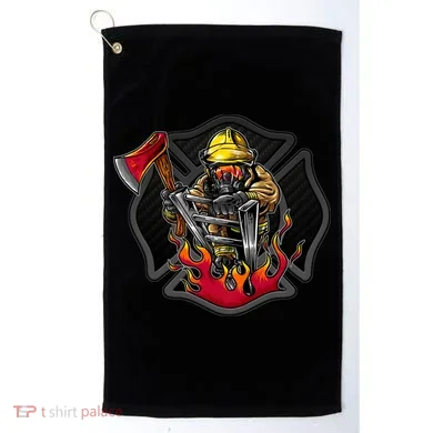 Firefighter Golf Towel