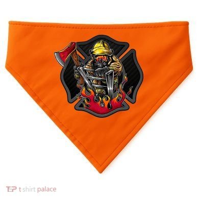 Firefighter USA-Made Doggie Bandana