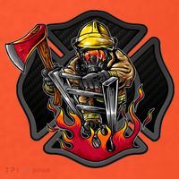 Firefighter Mousepad thumb 1