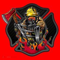 Firefighter Santa Hat thumb 1