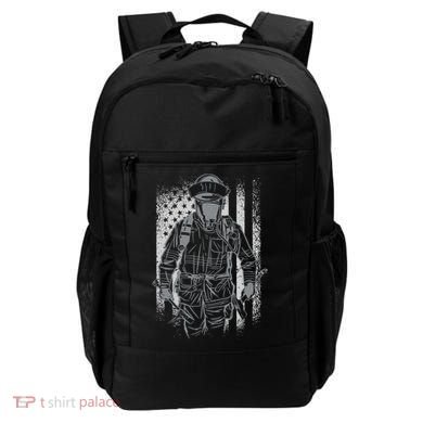 Firefighter American Flag Backpack
