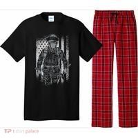 Firefighter American Flag Pajama Set thumb 0