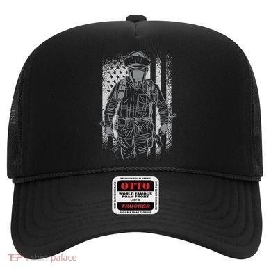 Firefighter American Flag Hat