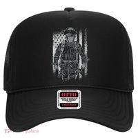 Firefighter American Flag Hat thumb 0
