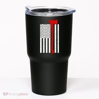 Firefighter Axe American Flag Tumbler thumb 0