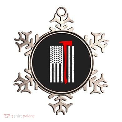 Firefighter Axe American Flag Ornament