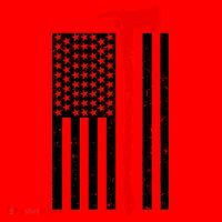 Firefighter Axe American Flag Santa Hat thumb 1
