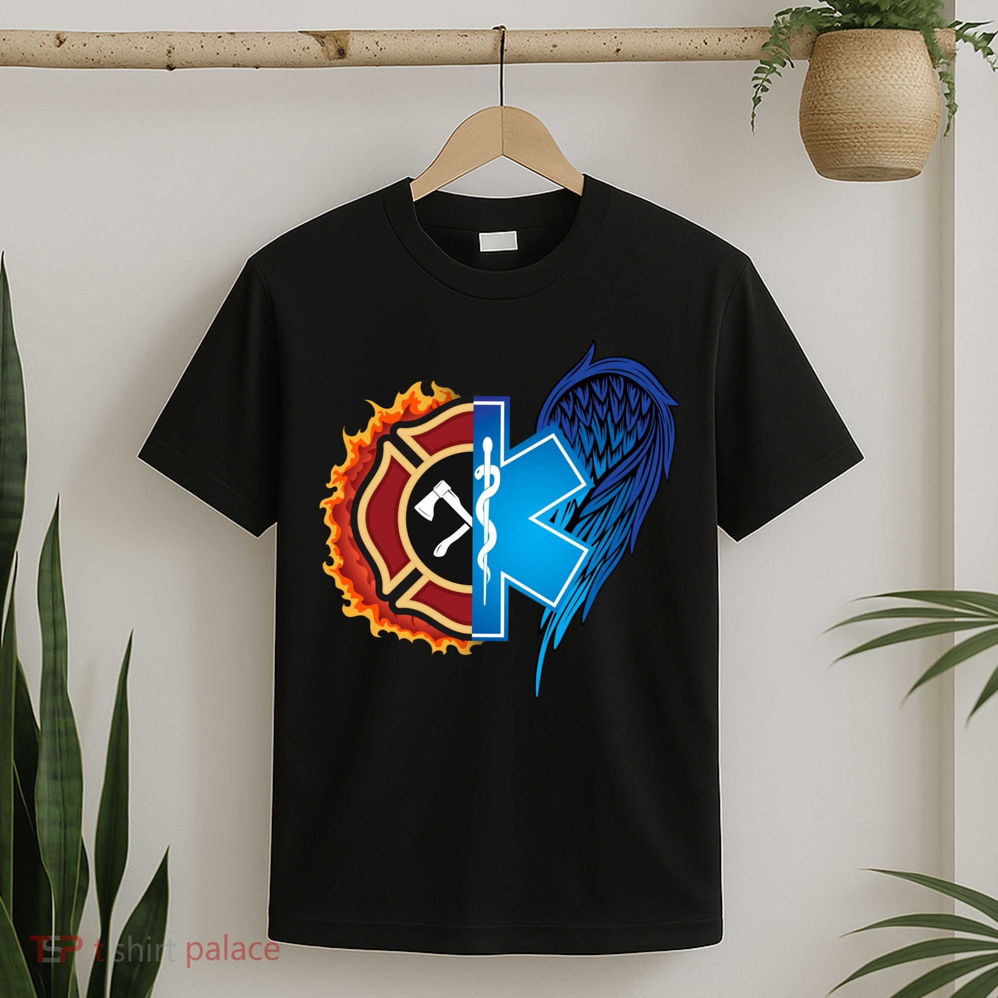 Firefighter Doctor Lifesavers T-Shirt