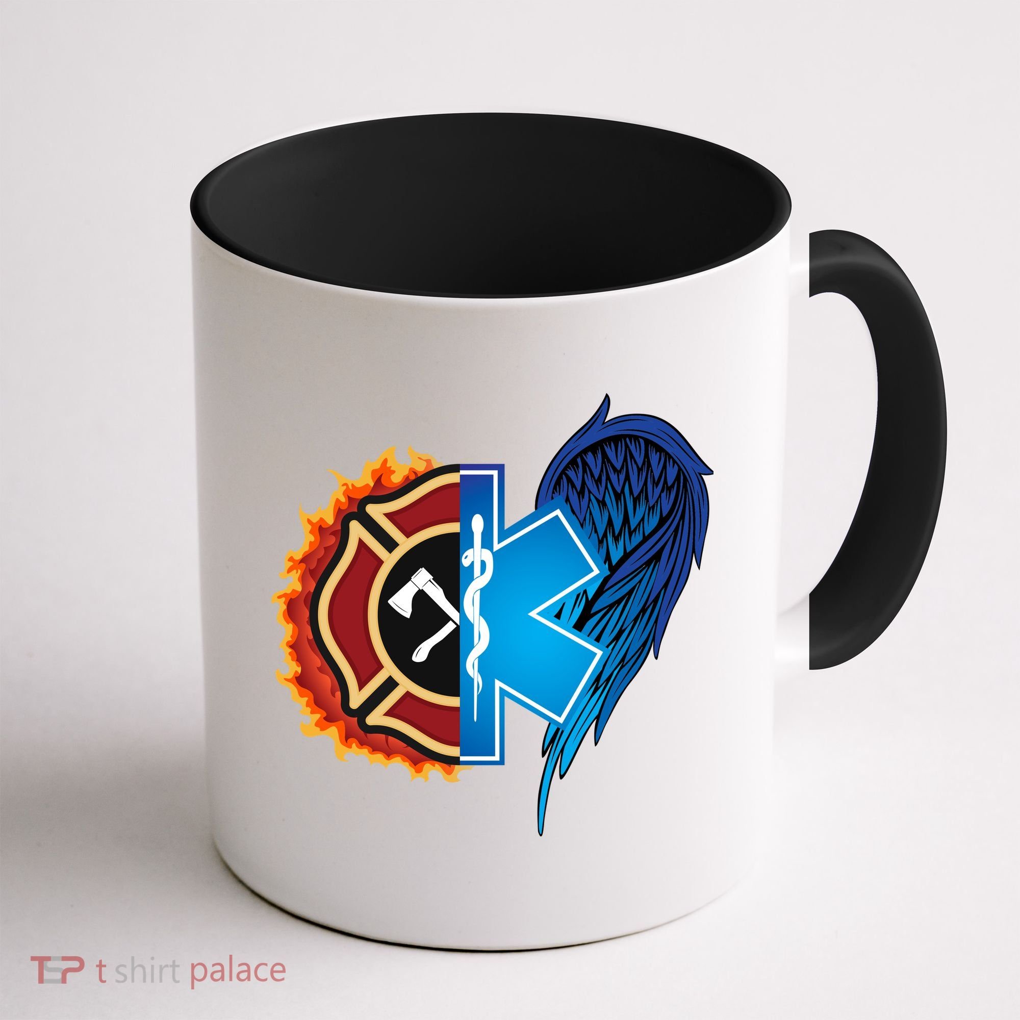 Firefighter Doctor Lifesavers Coffee Mug