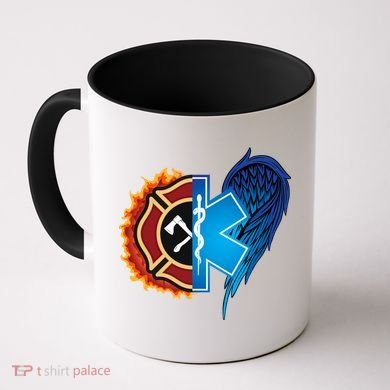 Firefighter Doctor Lifesavers Coffee Mug