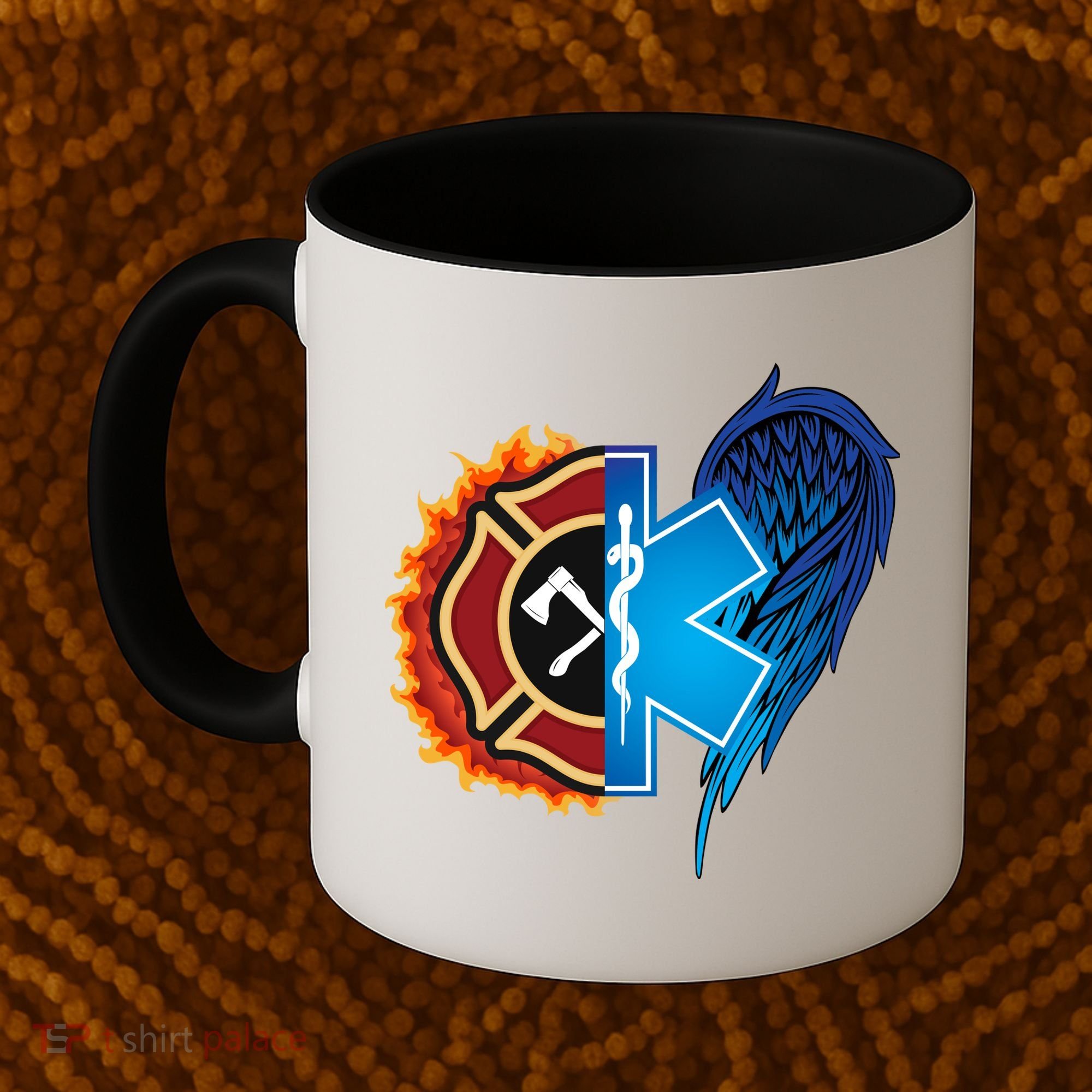 Firefighter Doctor Lifesavers Coffee Mug