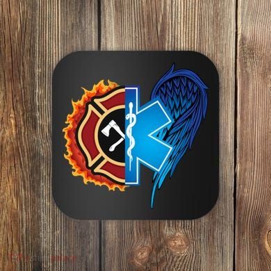 Firefighter Doctor Lifesavers Coaster