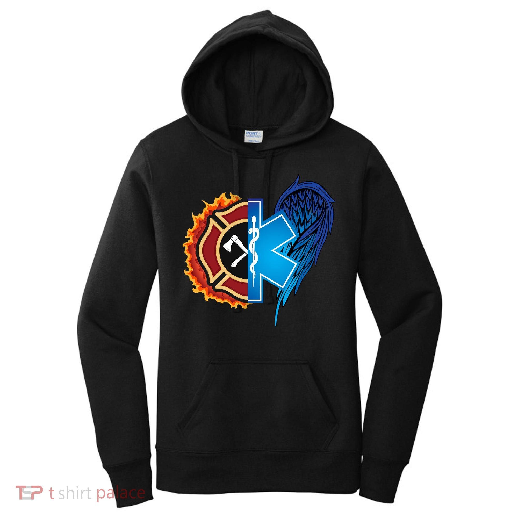 Firefighter Doctor Lifesavers Women's Hoodie