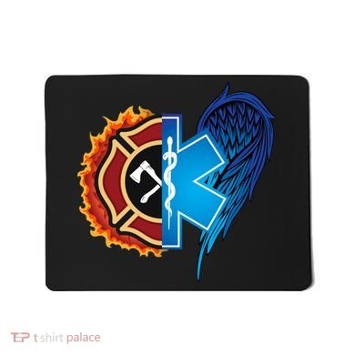 Firefighter Doctor Lifesavers Mousepad