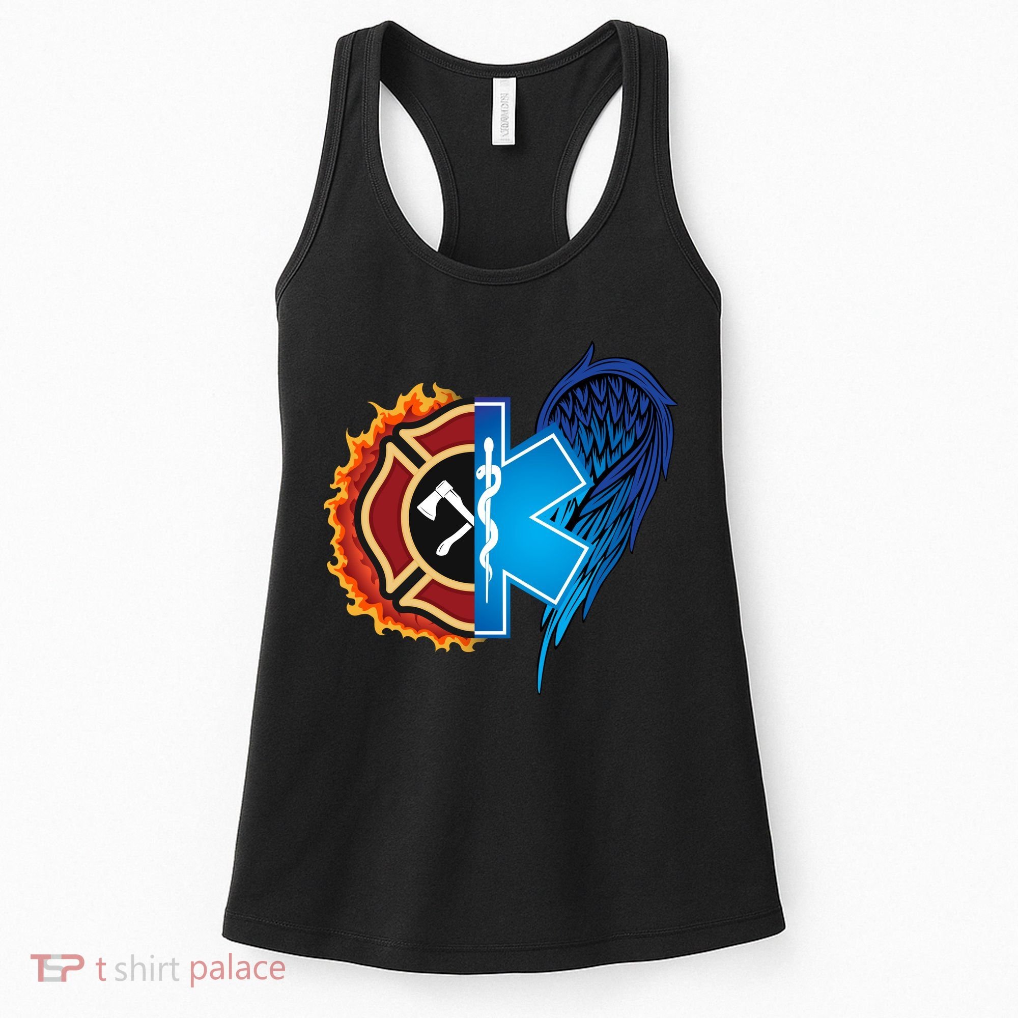 Firefighter Doctor Lifesavers Women's Tank Top