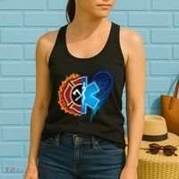 Firefighter Doctor Lifesavers Women's Tank Top thumb 2