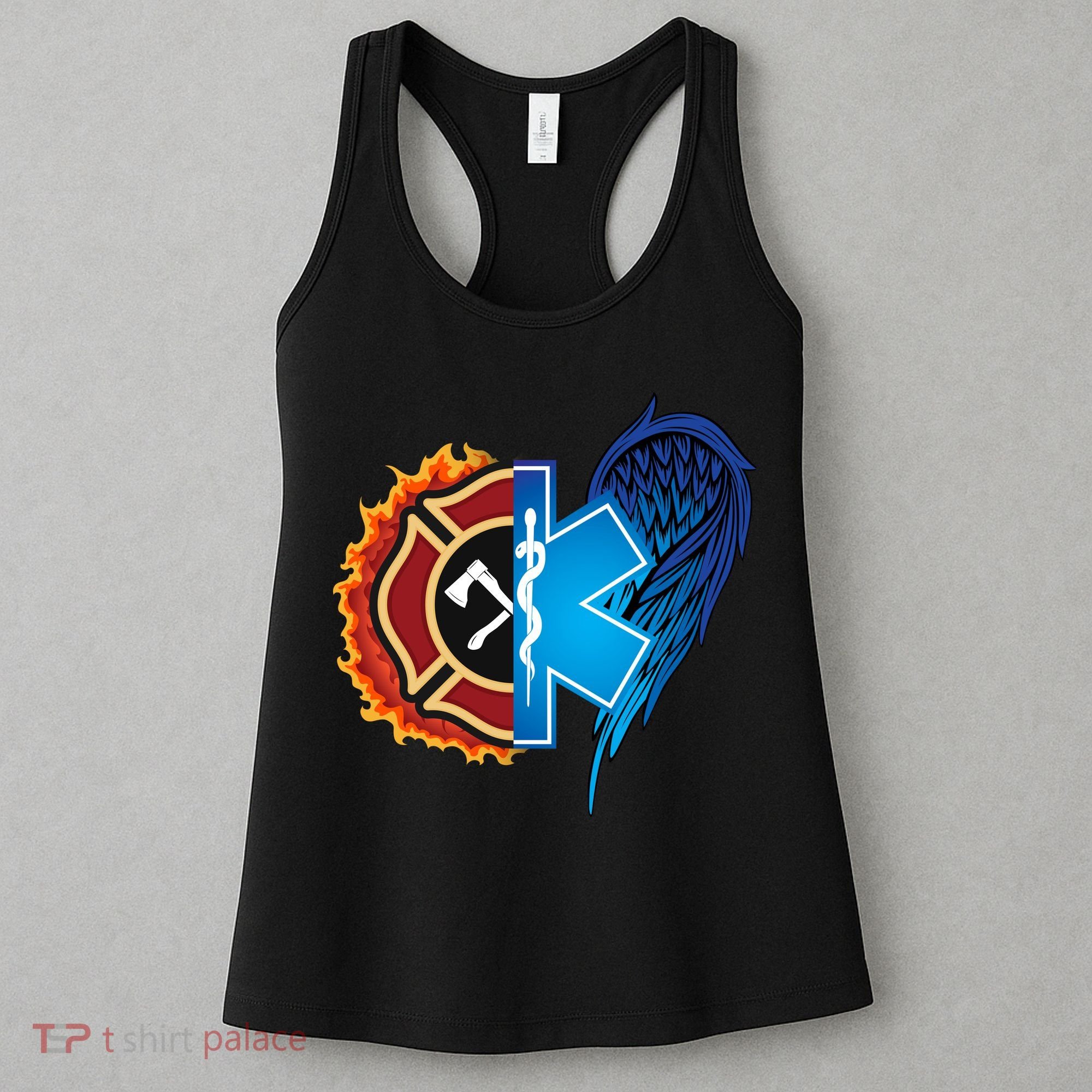 Firefighter Doctor Lifesavers Women's Tank Top