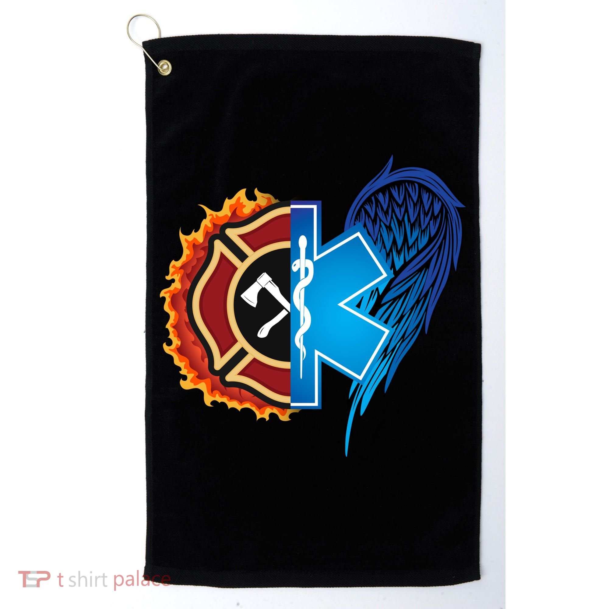 Firefighter Doctor Lifesavers Golf Towel