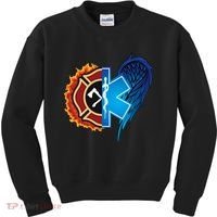 Firefighter Doctor Lifesavers Kids Sweatshirt thumb 0