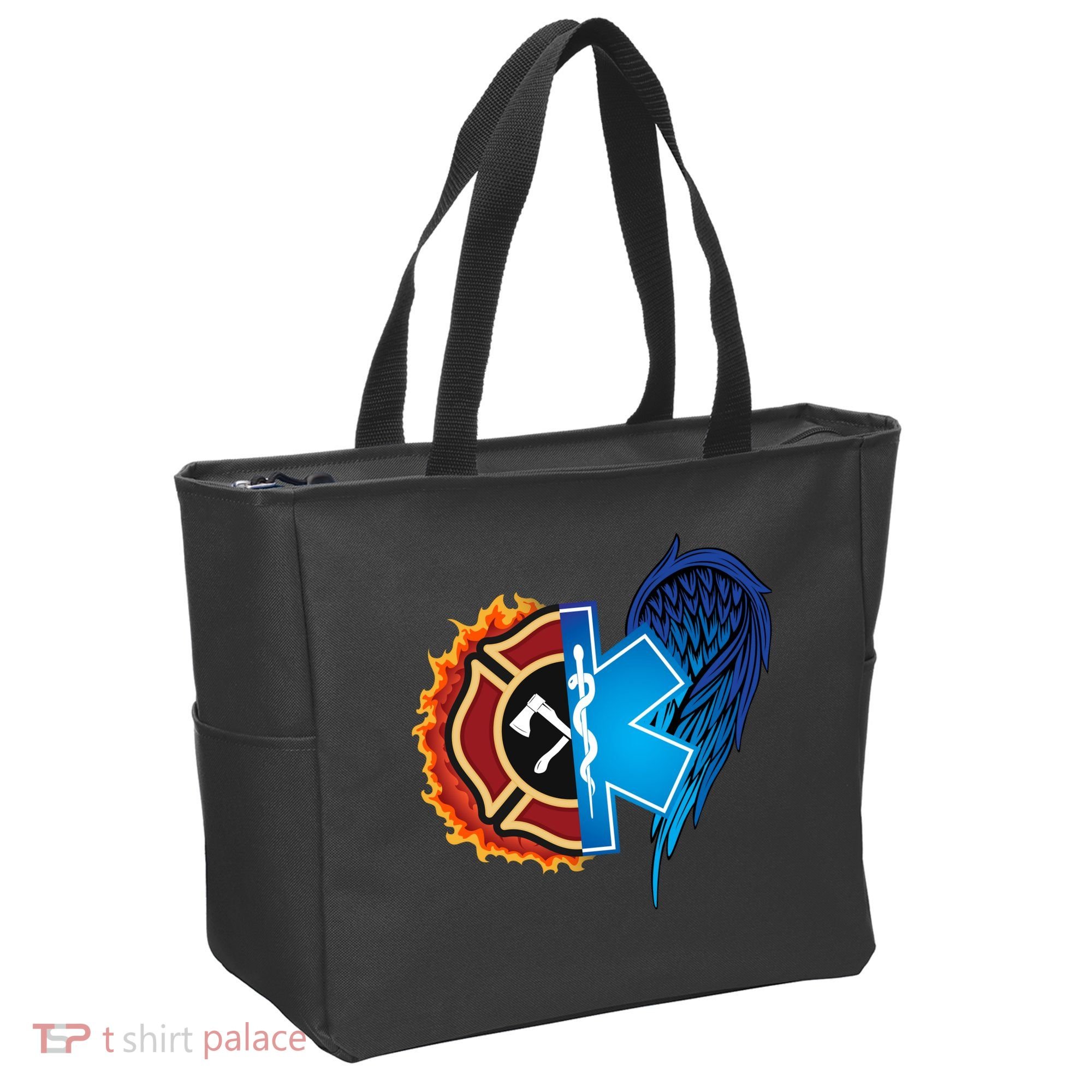 Firefighter Doctor Lifesavers Tote Bag