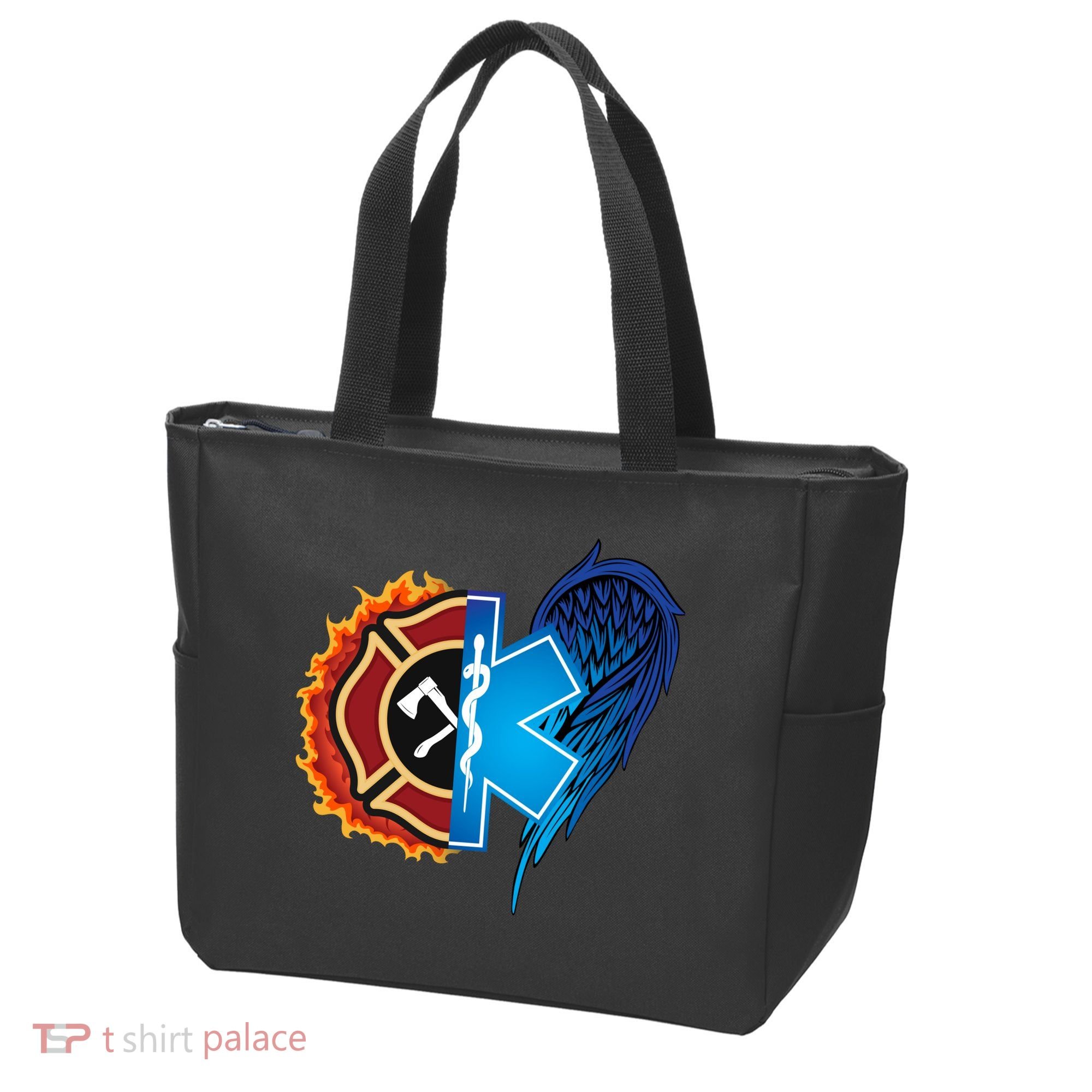 Firefighter Doctor Lifesavers Tote Bag
