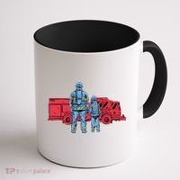 Firefighter Father And Son Coffee Mug thumb 1