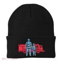 Firefighter Father And Son Beanie thumb 0