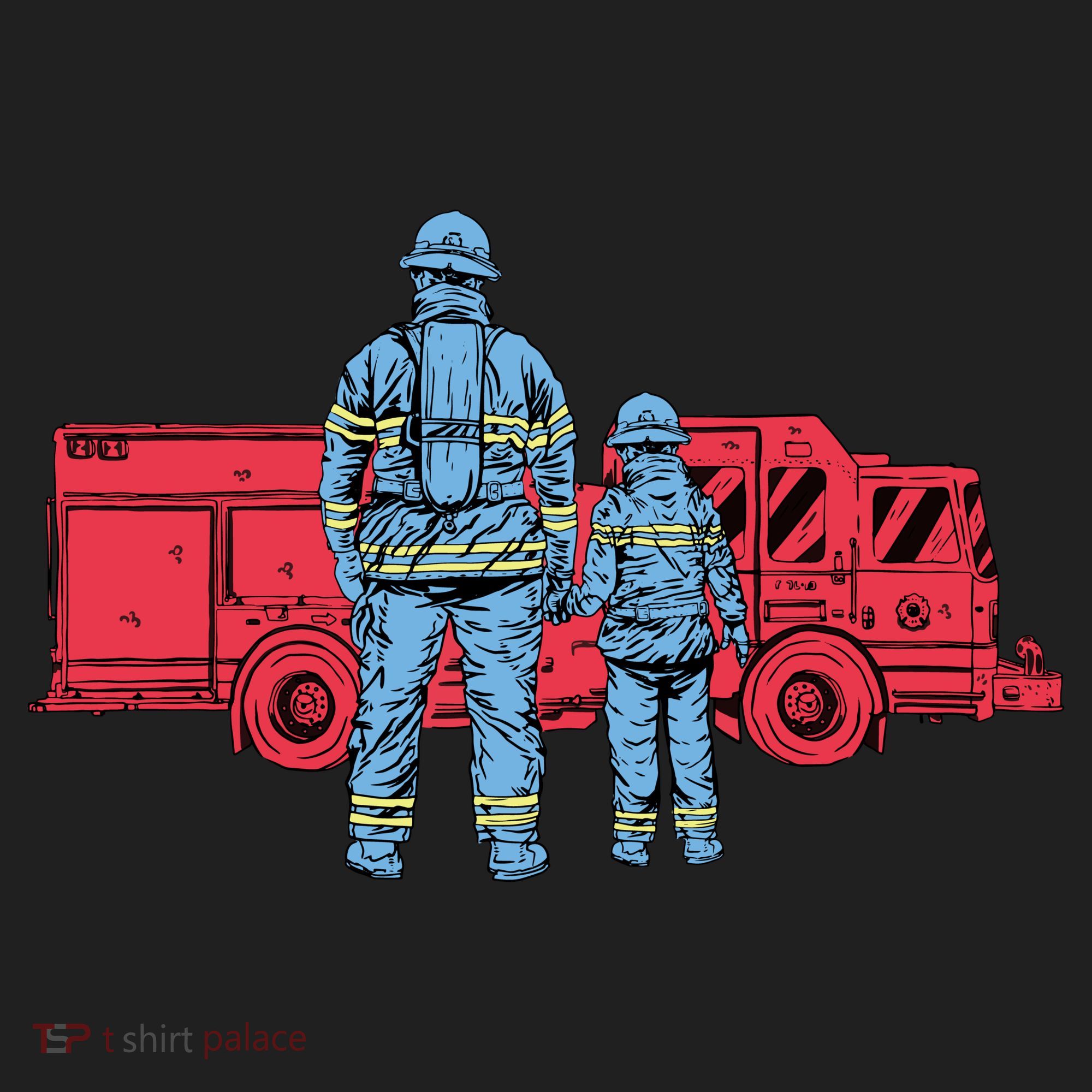 Firefighter Father And Son Beanie